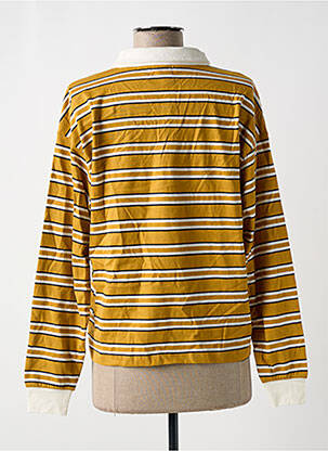 Polo mâneci lungi mâneci lungi galben ONLY femeie