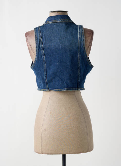 Vestă fără mâneci albastru OLGA LEYERS femeie