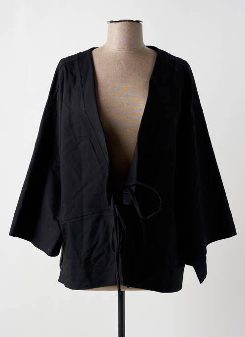 Jachete kimono negru DEUX. BY ELINE DE MUNCK femeie