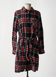 Rochie midi mâneci lungi mâneci lungi roșu NOISY MAY femeie