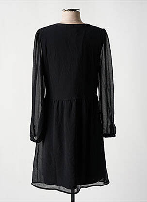 Rochie scurtă croială evazată mâneci lungi negru VILA femeie