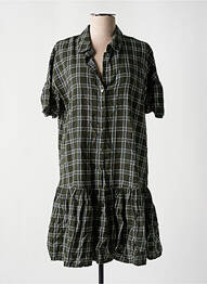 Rochie scurtă mâneci scurte mâneci scurte verde NOISY MAY femeie