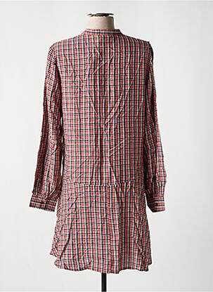 Rochie scurtă croială evazată mâneci lungi roz ONLY femeie