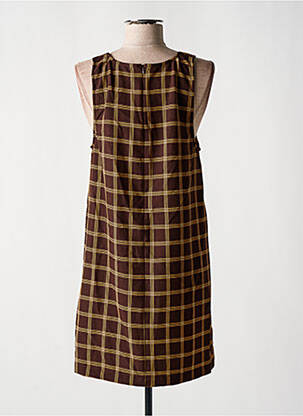 Rochie scurtă fără mâneci fără mâneci maro ONLY femeie