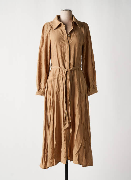 Rochie lungă bej ASTRID BLACK LABEL femeie