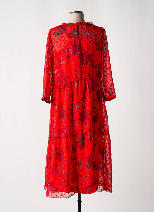 Rochie midi roșu ONLY femeie