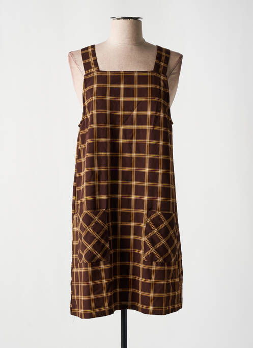 Rochie scurtă maro ONLY femeie