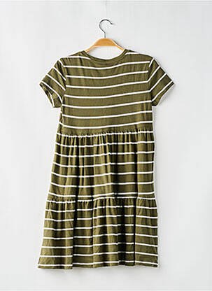 Rochie midi mâneci scurte mâneci scurte verde KIDS ONLY fată