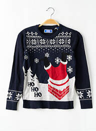 Pulover elasticitate mâneci lungi albastru JACK & JONES băiat