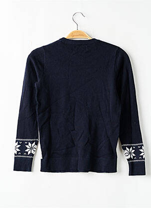 Pulover imprimeu fantezie mâneci lungi albastru JACK & JONES băiat