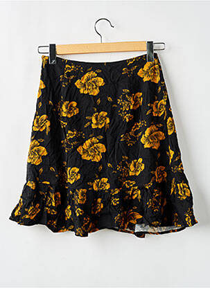 Fustă scurtă închidere cu fermoar lateral negru CLOUDS OF FASHION BY LAURENTINE femeie