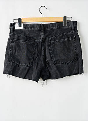 Șort țesătură denim mărime normală negru MANGO femeie