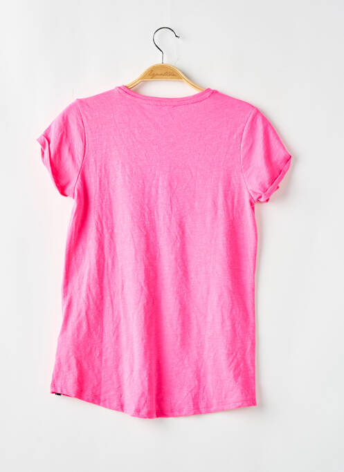 Tricou roz CARS JEANS fată