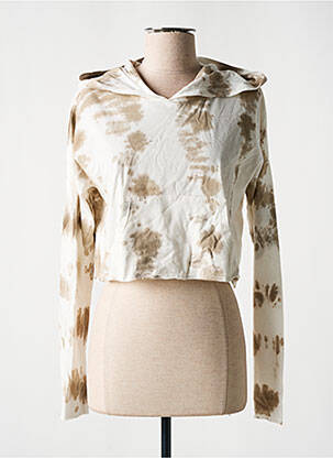 Tricou bej NOISY MAY femeie