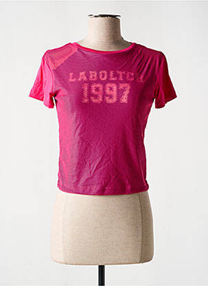 Top roz OLGA LEYERS femeie