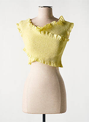 Top galben MNG femeie