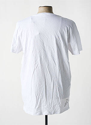 Tricou țesătură jersey mâneci scurte alb JACK & JONES bărbat