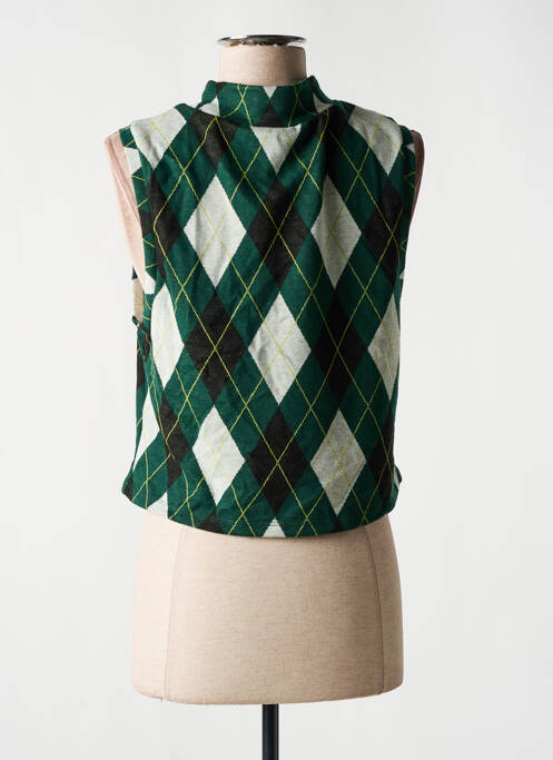 Top verde NOISY MAY femeie