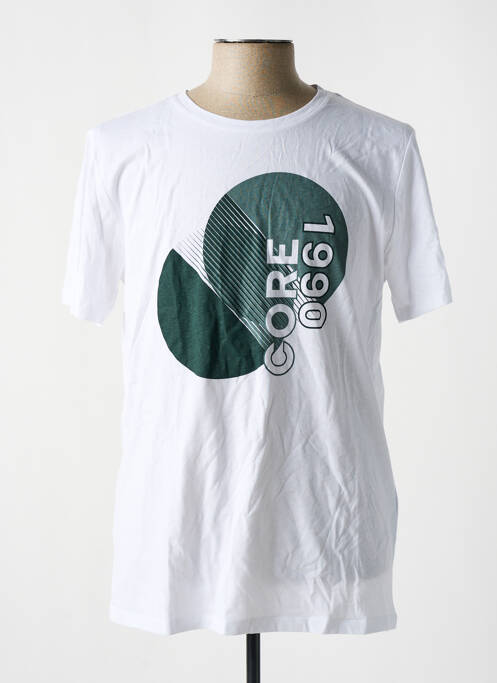 Tricou alb JACK & JONES bărbat