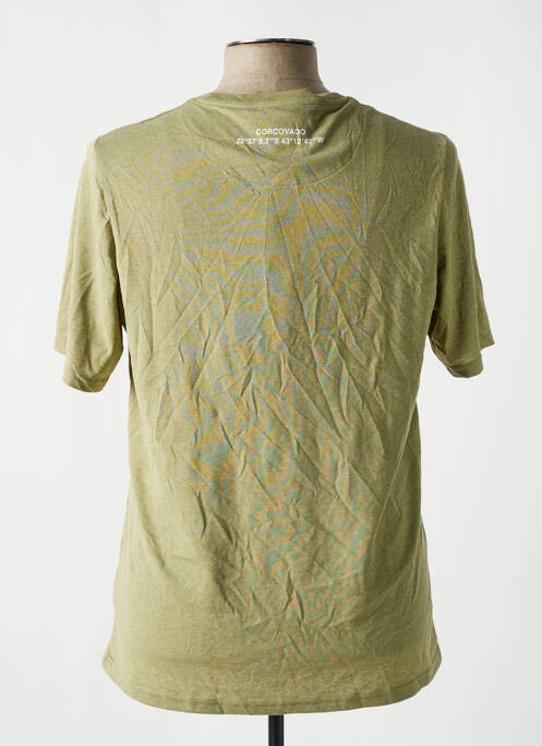 Tricou verde BLACK AND GOLD bărbat