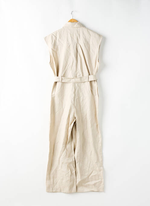 Salopetă-pantalon bej MNG femeie