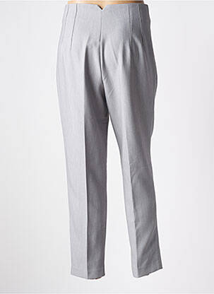 Pantalon drept elasticitate talie înaltă gri ONLY femeie