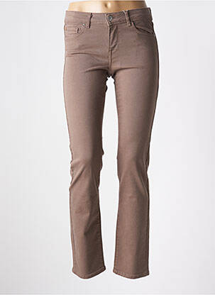 Blugi cu croială dreaptă maro ONLY femeie