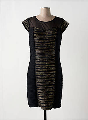 Rochie midi mâneci scurte mâneci scurte negru BODY FLIRT femeie