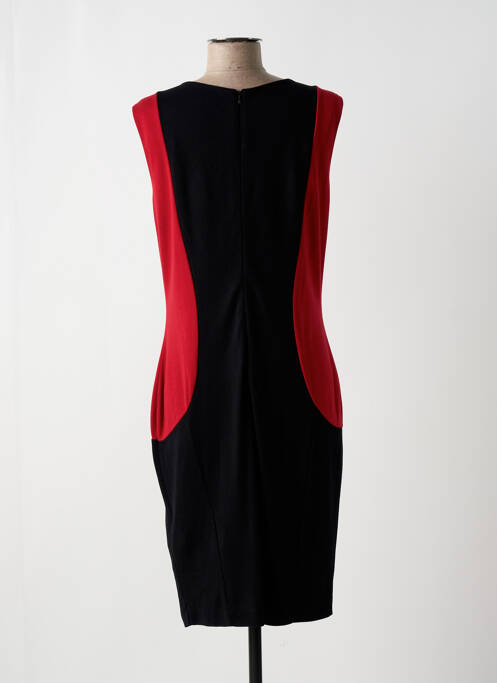 Rochie midi negru RAINBOW femeie