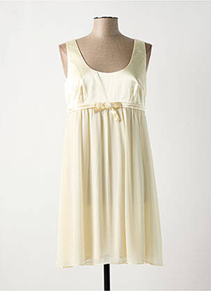 Rochie midi galben BON PRIX femeie