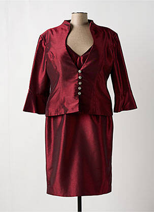 Set rochie roșu FASHION NEW YORK femeie