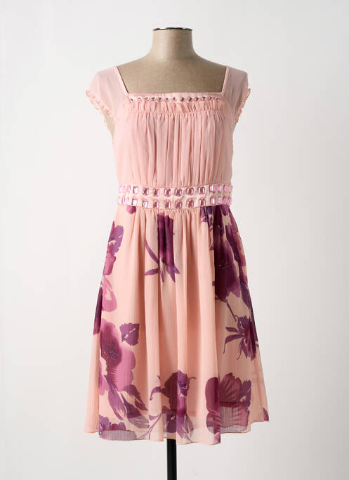 Rochie midi roz BON PRIX femeie