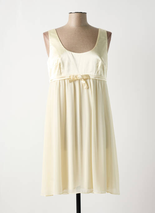 Rochie midi galben BON PRIX femeie