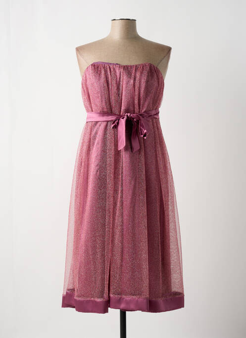 Rochie midi roz MATRIMONIA femeie