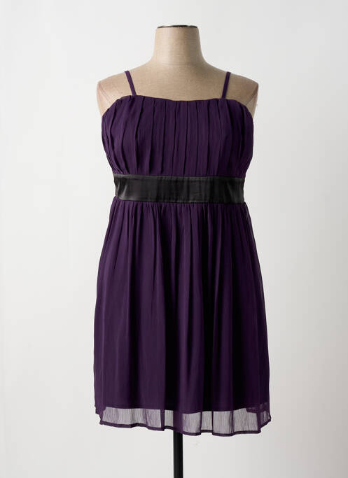 Rochie midi violet BON PRIX femeie