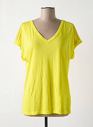 Top galben MISE AU GREEN femeie