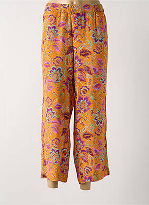 Pantalon 7/8 portocaliu ZERRES femeie