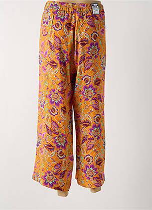 Pantalon 7/8 talie înaltă talie înaltă portocalie ZERRES femeie