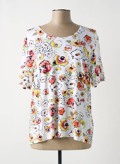 Top alb MARINELLO femeie