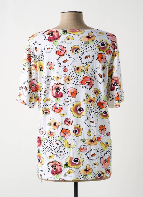 Top alb MARINELLO femeie