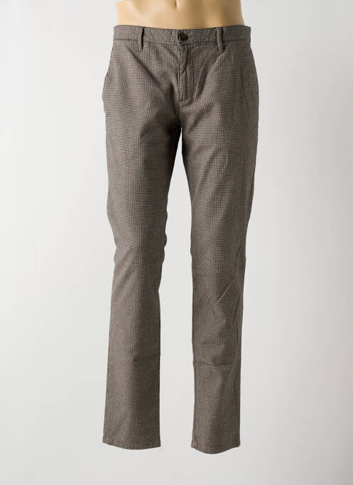 Pantalon chino maro ALBERTO bărbat