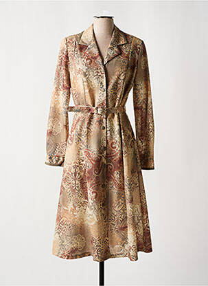 Rochie midi bej ATLANTA femeie