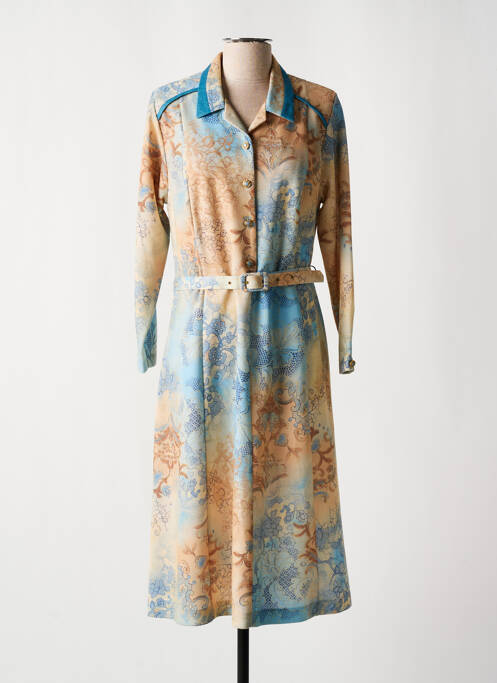 Rochie midi bej ISA COUTURE femeie