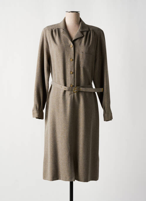 Rochie midi bej GRIFFON femeie