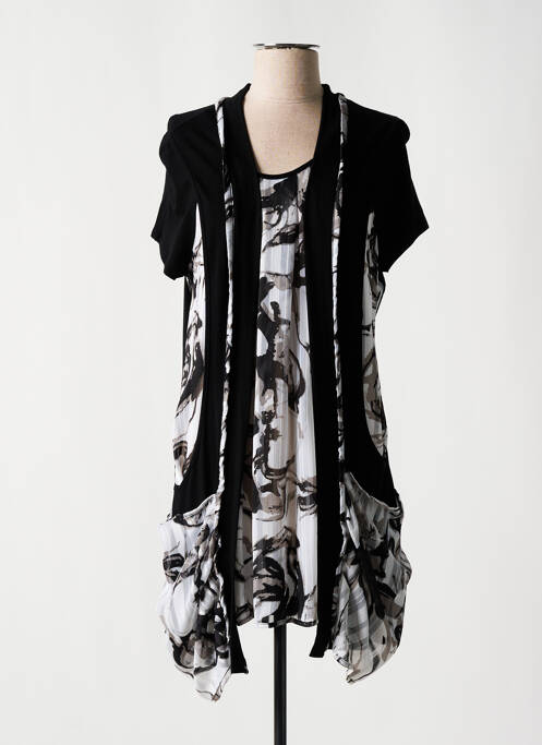 Rochie scurtă negru JEAN DELFIN femeie