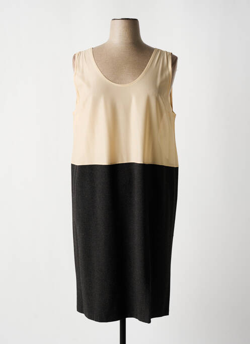 Rochie midi fără mâneci fără mâneci gri TENCY femme