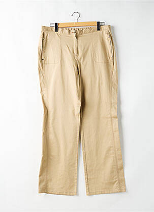 Pantalon larg bej CIAO MAGRE femeie