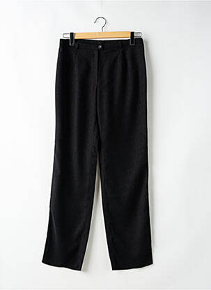Pantalon drept țesătură crep mărime normală negru CHRISTIAN MARRY femeie