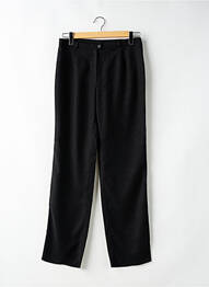 Pantalon drept țesătură crep mărime normală negru CHRISTIAN MARRY femme