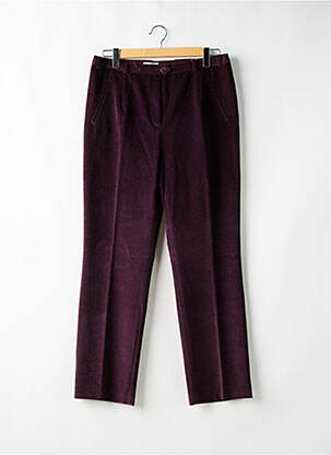 Pantalon drept elasticitate mărime normală violet SYM femeie